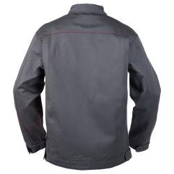 Veste de travail ignifugée MONTANA Gris dos