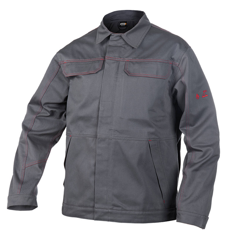 Veste de travail ignifugée MONTANA Gris 