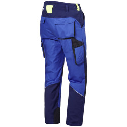 CONCEPT Pantalon de travail mutlipoche PIONIER marine bleu dos