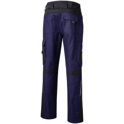 RESIST ONE Pantalon de travail homme marine/noir dos