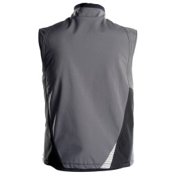 FUSION Gilet de travail hivers bicolore gris noir