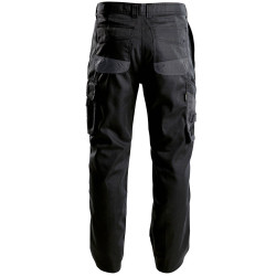 CONNOR Pantalon de travail en Canvas noir