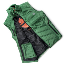 GIANT Gilet de travail homme déperlant vert