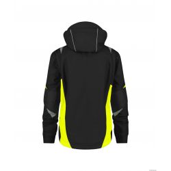 Kalama Veste Softshell Bleu Nuit / Jaune