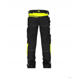 Shanghai Pantalon Stretch Pg Bleu Nuit / Jaune