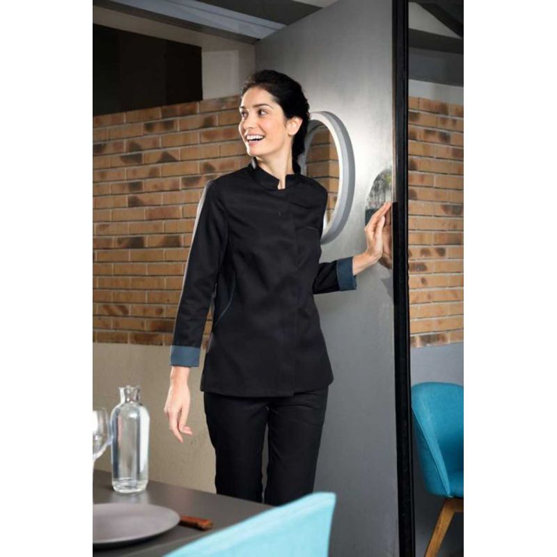 Escale Ml Veste De Cuisine Manches Longues Femme