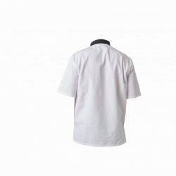 Veste De Cuisine Mixte Valin Blanc/noir