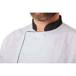 Veste De Cuisine Mixte Valin Blanc/noir