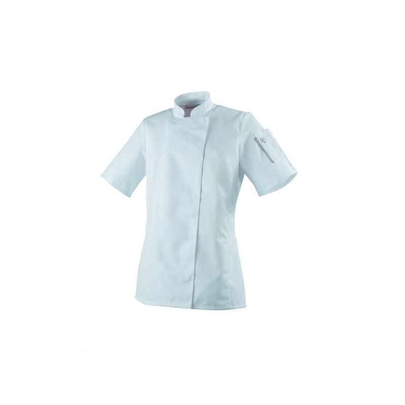 UNERA Veste de cuisine femme manches courtes