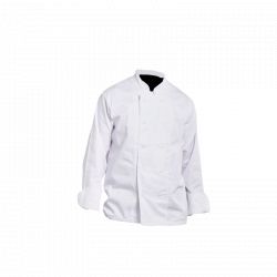 BALTIMORE Veste de chef cuisinier manches longues Noir