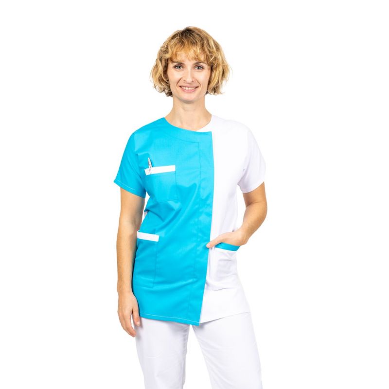 Tunique Medical Bicolore Femme Talia