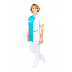 Tunique Medical Bicolore Femme Talia