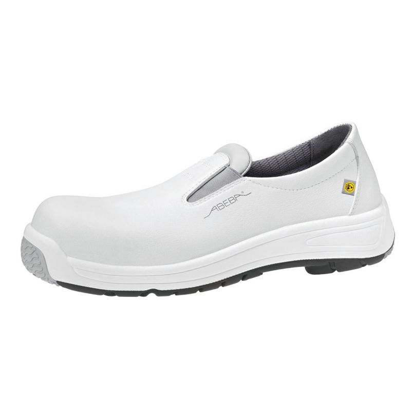 Chaussures De Sécurité Static Control Mocassin Blanc Esd