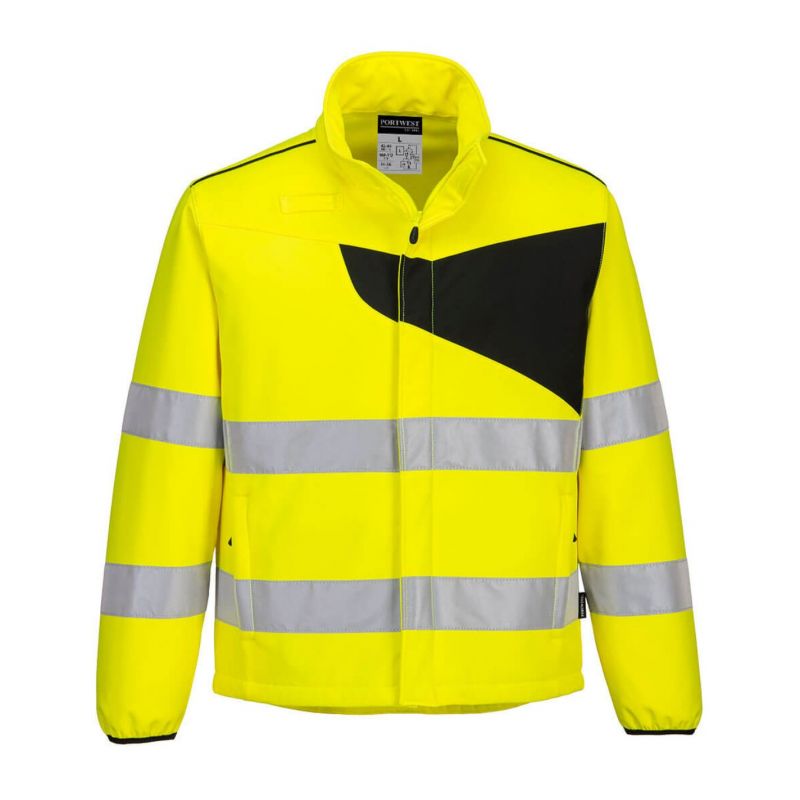 Veste De Travail Softshell Haute Visibilite Pw275