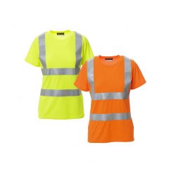 T-shirts Manches Courtes Haute Visibilité Avenue Lady