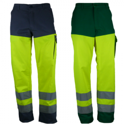 TYPHON HV Pantalon de travail haute visibilité multipoches